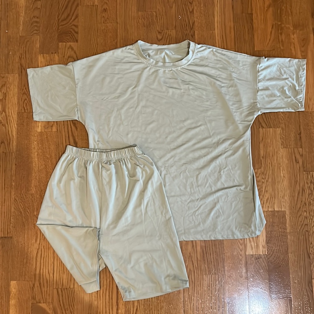 2-Piece Biker Short Set